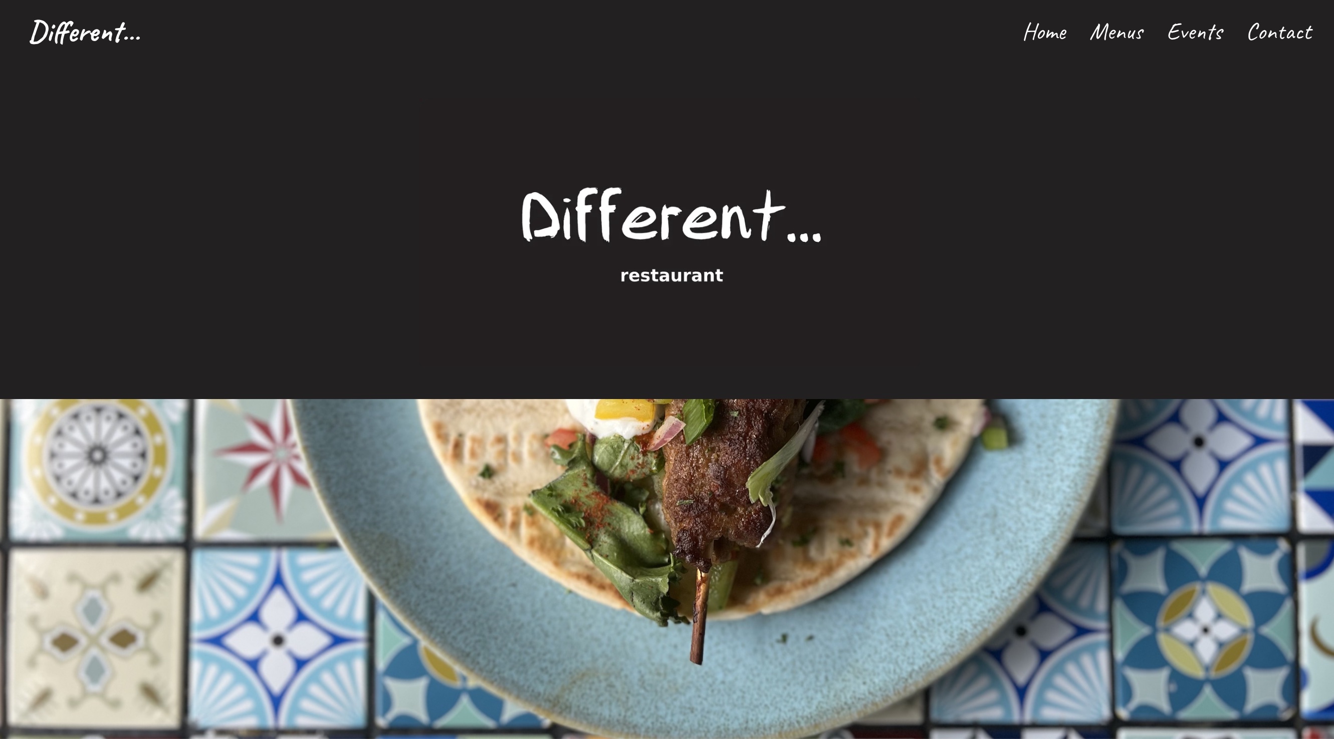 Different Restaurant